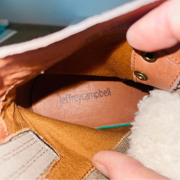 jeffery campbell culvert hiker boots 7.5 anthropologie - Picture 6 of 8